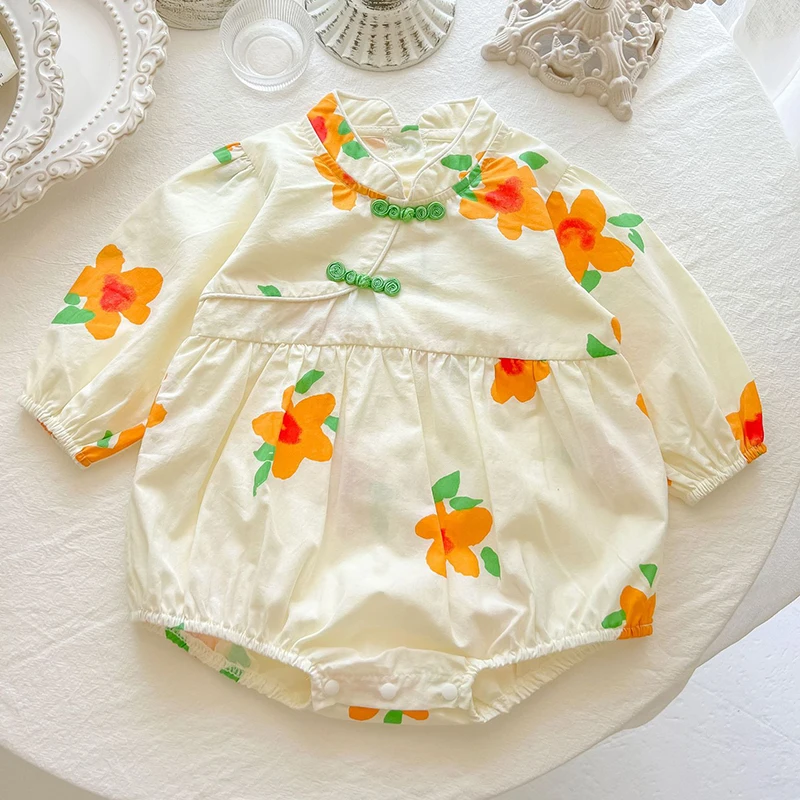 

Детский комбинезон с длинным рукавом, в китайском стиле