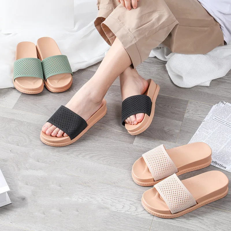 

Summer Trendy Roman Sandals Women Outdoor Super Soft Thick Sole Shoes Minimalist Style Fashion Breathable Heightening Slippers