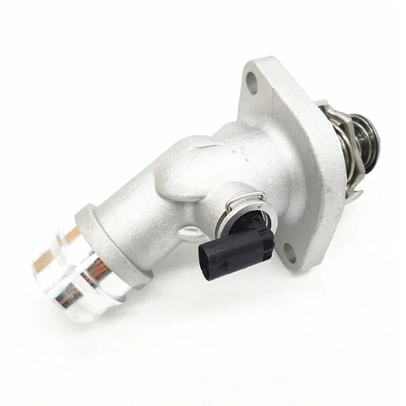 255002 E085 алюминиевый корпус термостата в сборе 25500-2E085 для Hyundai Elantra Kona Veloster Kia Soul Forte