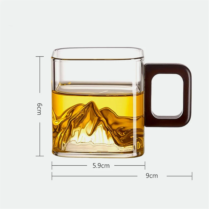 Стеклянная кружка BenRussell для латте 110 мл