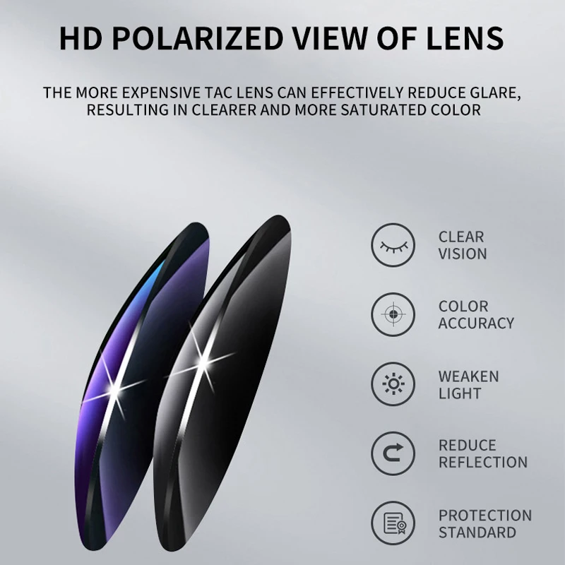 DOHOHDO 2024 новые квадратные солнцезащитные очки поляризационные для водителя