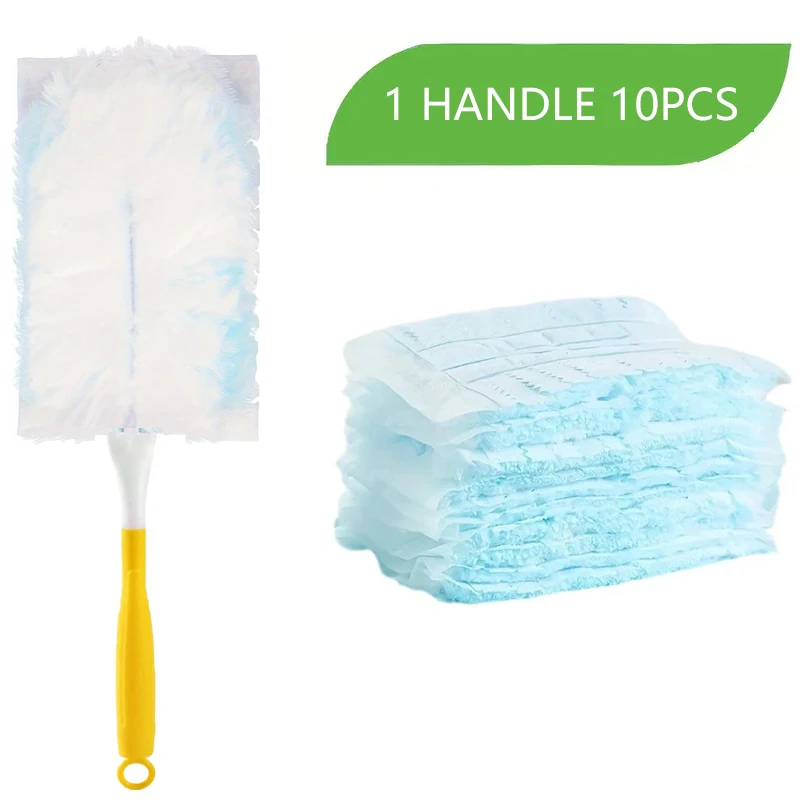 

Одноразовые микрофибровые насадки для Swiffer Duster