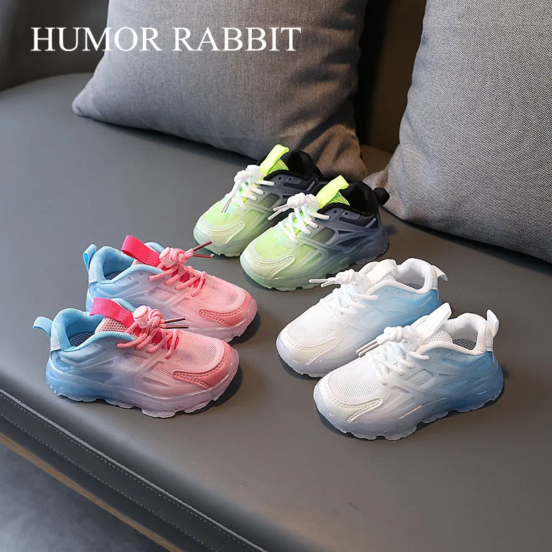 Size 22-37 Children Sport Shoes for Boys Fashion Casual Sneakers for Kids Girls Non-slip Baby Toddler Shoes Zapatillas 2-12y