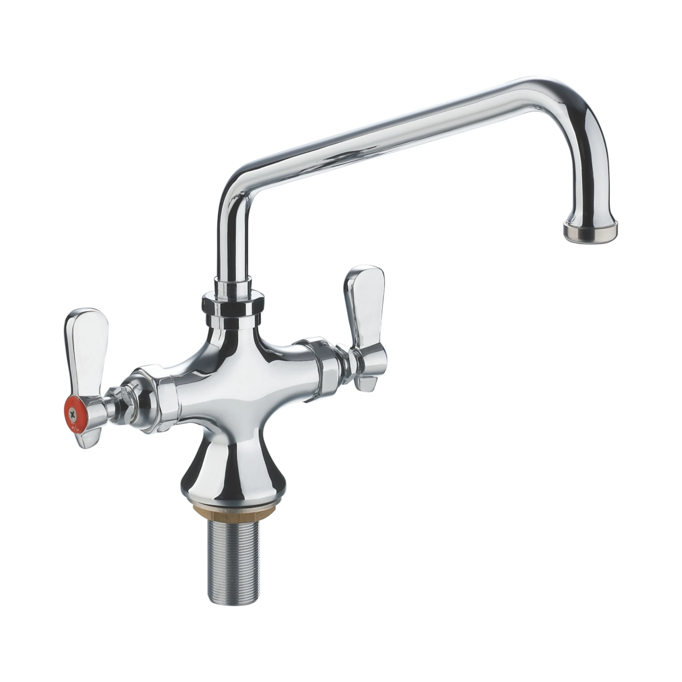 

Dual Handle Water Saving Zinc Handle Kitchen Faucet