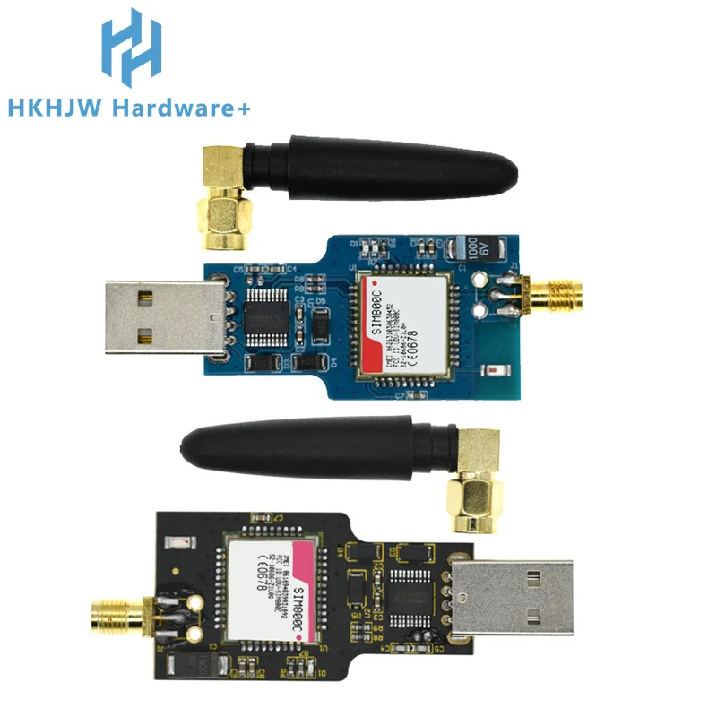 Четырёхдиапазонный модуль GSM GPRS SIM800 SIM800C с USB на для беспроводных Bluetooth