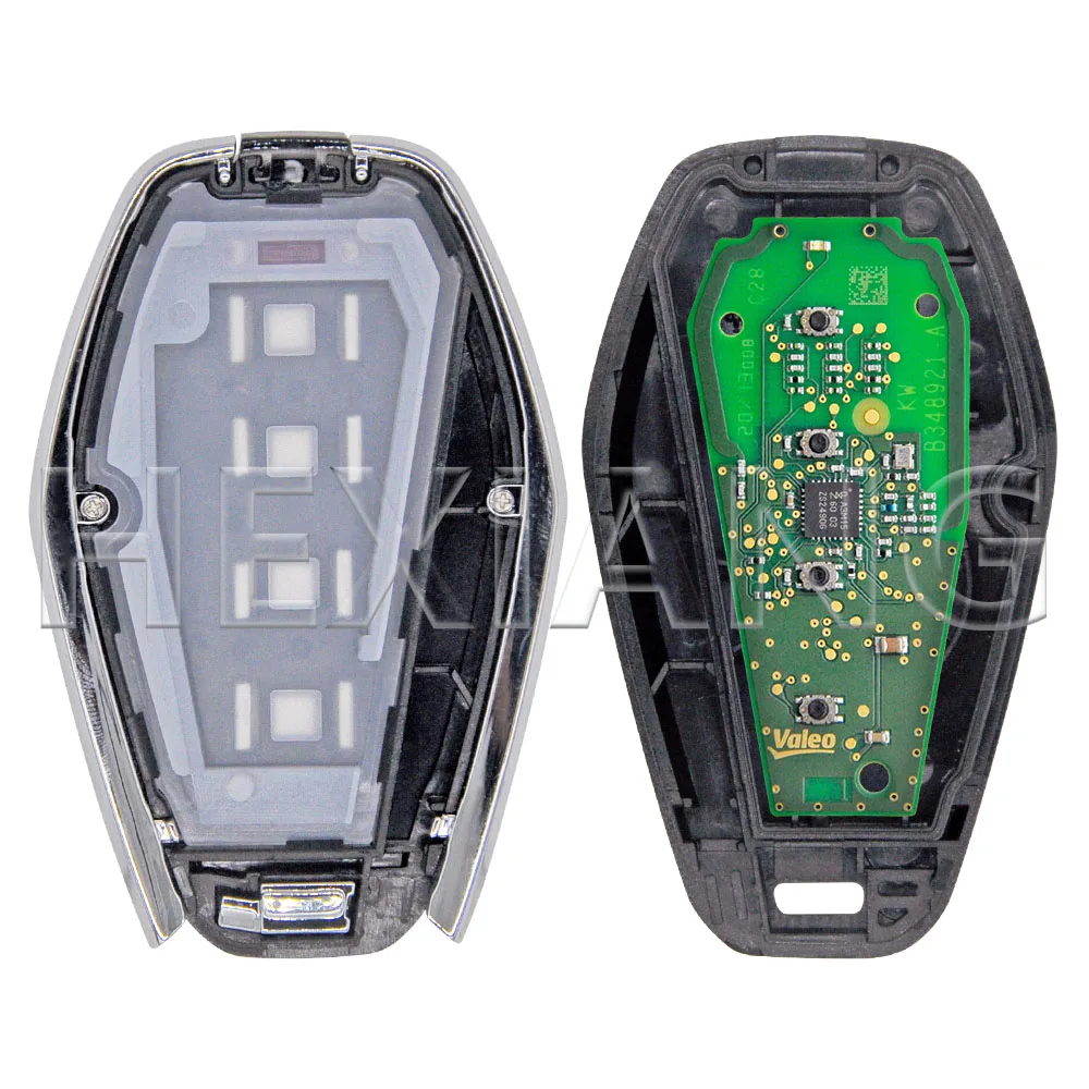 Оригинальный чип HE ID46/ID47/4A 433 МГц БЕСКЛЮЧЕВОЙ автомобильный пульт дистанционного