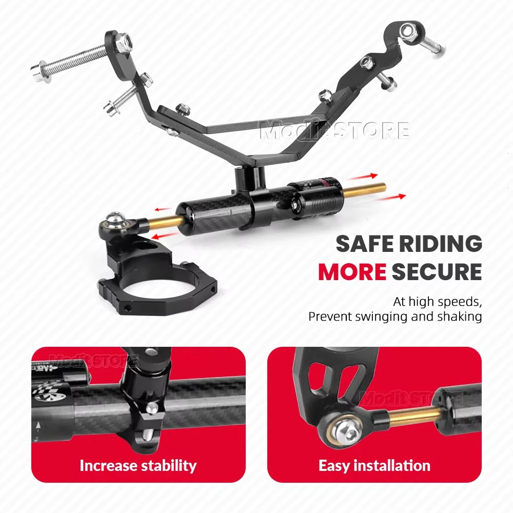 Для Kawasaki Z900RS z900rs Z900 RS 2018-2024 мотоциклетный кронштейн рулевого демпфера