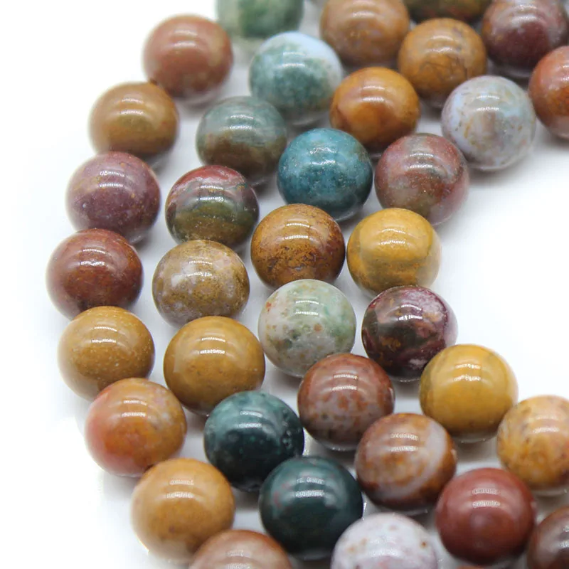 Рисунок 3 - Бусины из натурального камня Jaspers