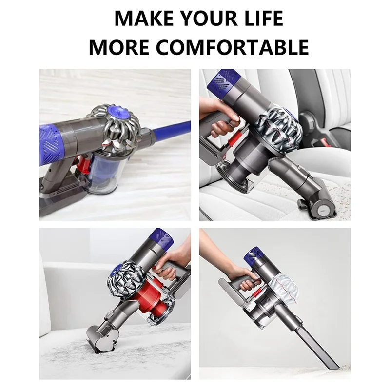 21 6 в V6 DC62 Аккумулятор Адаптер + фильтры полный комплект для замены Dyson SV04 SV03 DC58 DC59