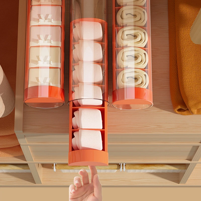 

Органайзер для нижнего белья, органайзер для хранения бюстгальтеров и внутренней одежды, пластиковый ящик для органайзера носков для нижне...