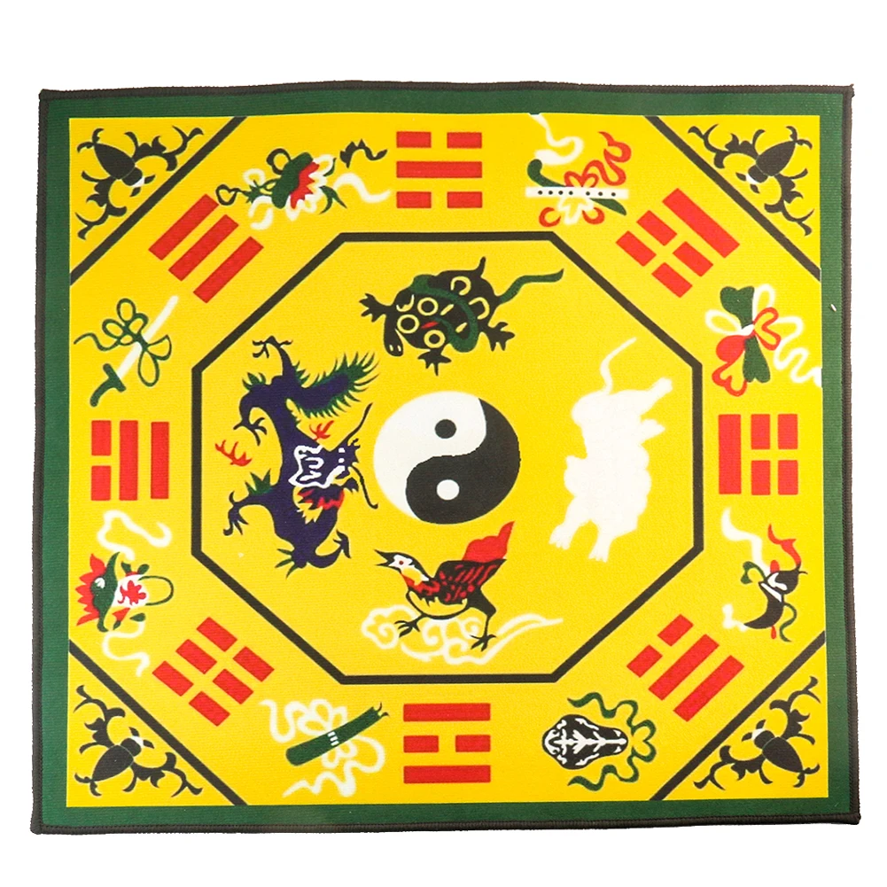 

Traditional Chinese Style Culture Taoist Yin Yang Tai Chi Bagua Feng Shui Home Carpet Living Room Door Floor Cushion Decoration