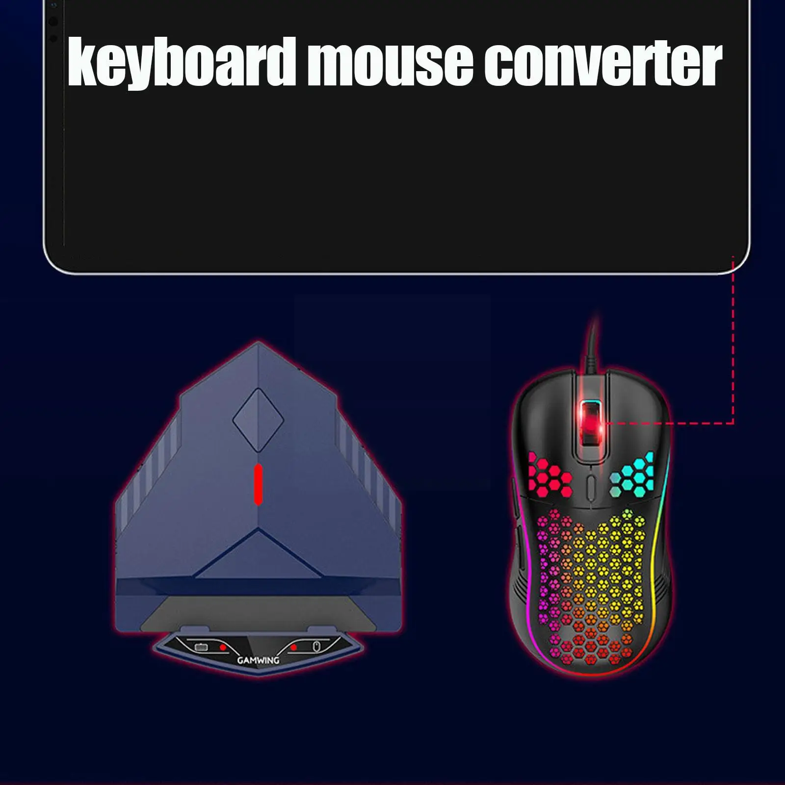 мобильный геймпад pubg контроллер игровая клавиатура мышь конвертер для android ios фото 87