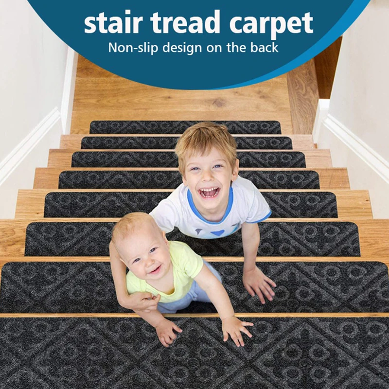 

1pc Stair Mat indoor anti slip Stair Carpet treads carpet non slip stair treads rugs Home Decor