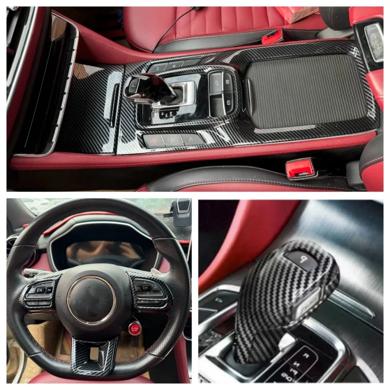 RHD LHD для MG HS 2018-2024 аксессуары интерьера оконная шестерня крышка чашки воды рамка