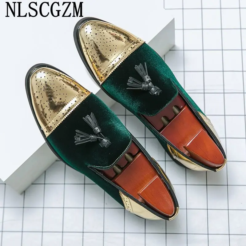 

Italiano Men Loafers Business Suit Oxford Shoes for Men Slip on Shoes Men Formal Shoes Wedding Dress Coiffeur Zapatos Hombres