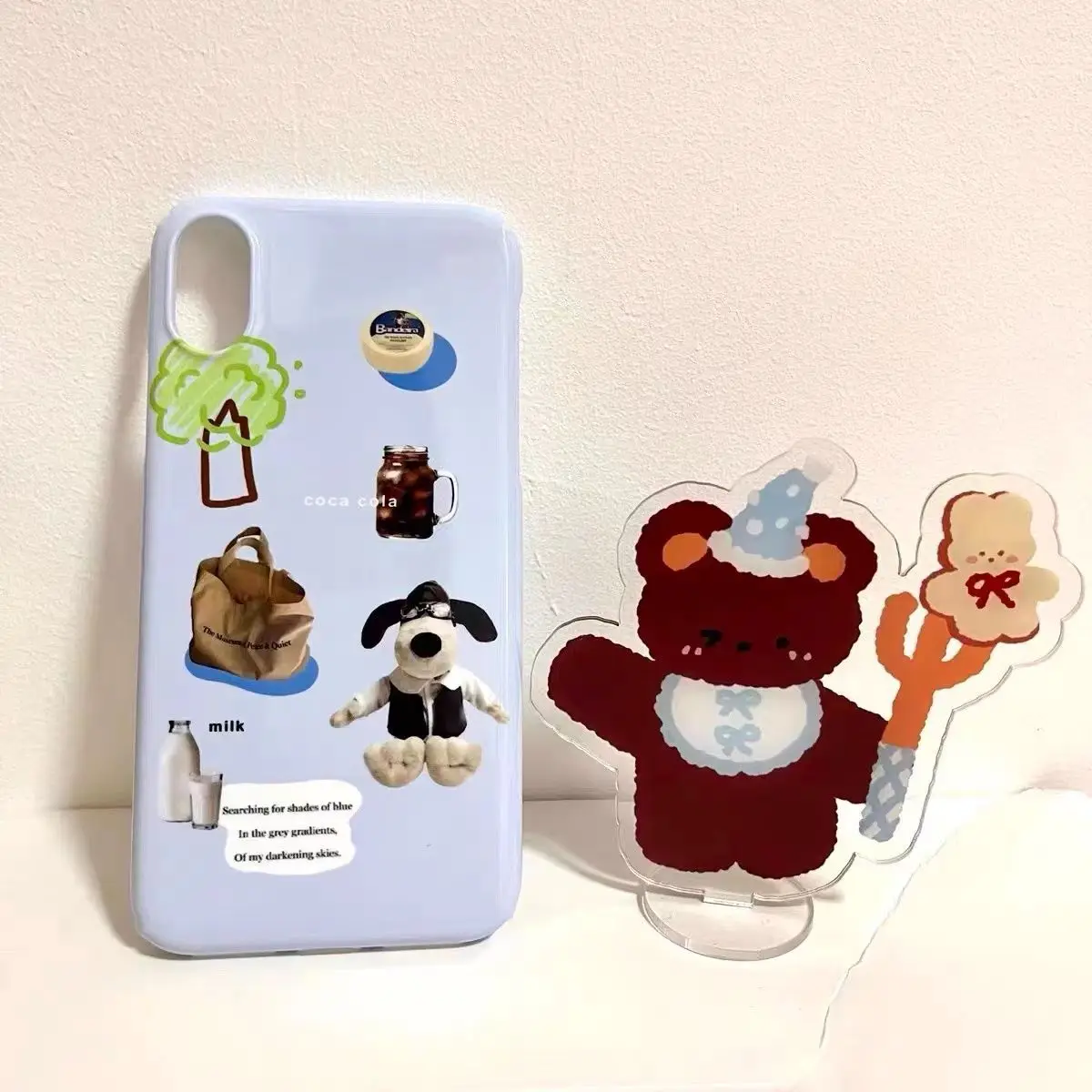 

Cartoon Funny Graffiti Bears Phone Case for IPhone 14 11 12 13 Pro Max Korean INS Cute Phone Case for IPhone XS Max 7 8Plus