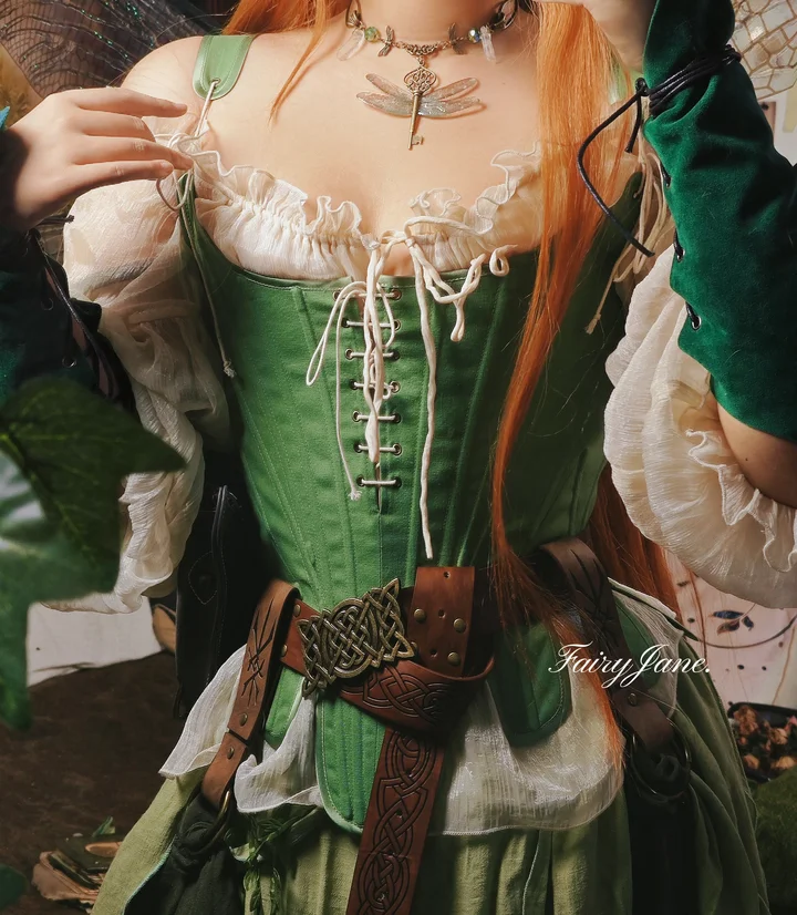 78-94 см бюст весна осень женский 1780-х годов винтажный зеленый хлопковый льняной