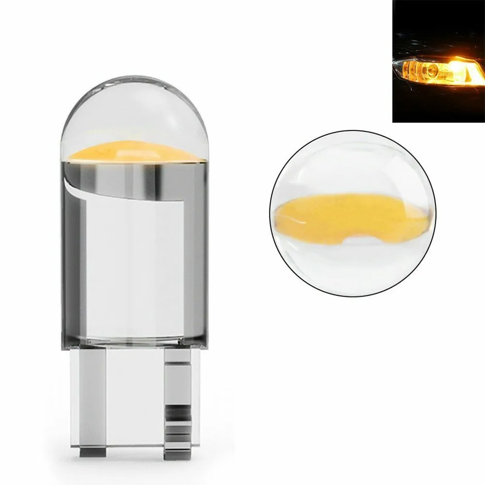 

Glass T10 W5W LED Bulb License Plate Lamp Low Power Consumption Replacement