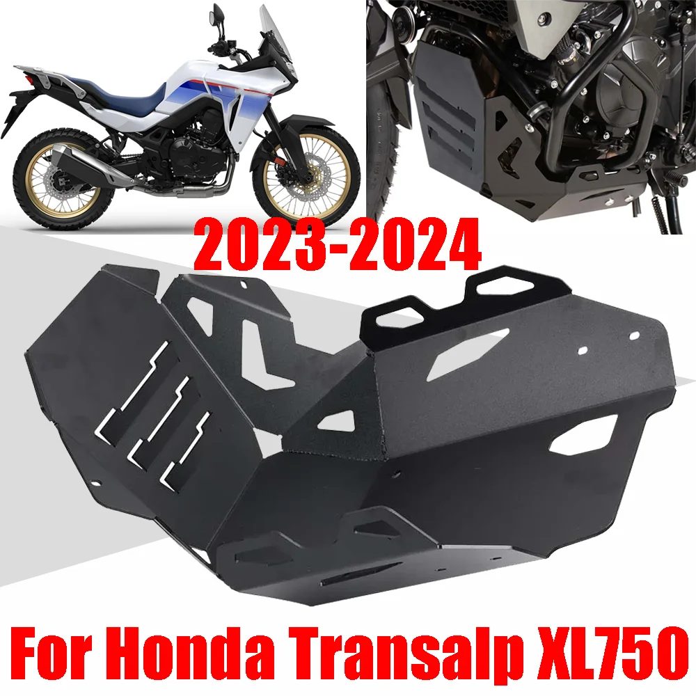 

For Honda Transalp XL 750 XL750 2023 Accessories Engine Protection Cover Chassis Guard Skid Plate Belly Pan Bash Frame Protector
