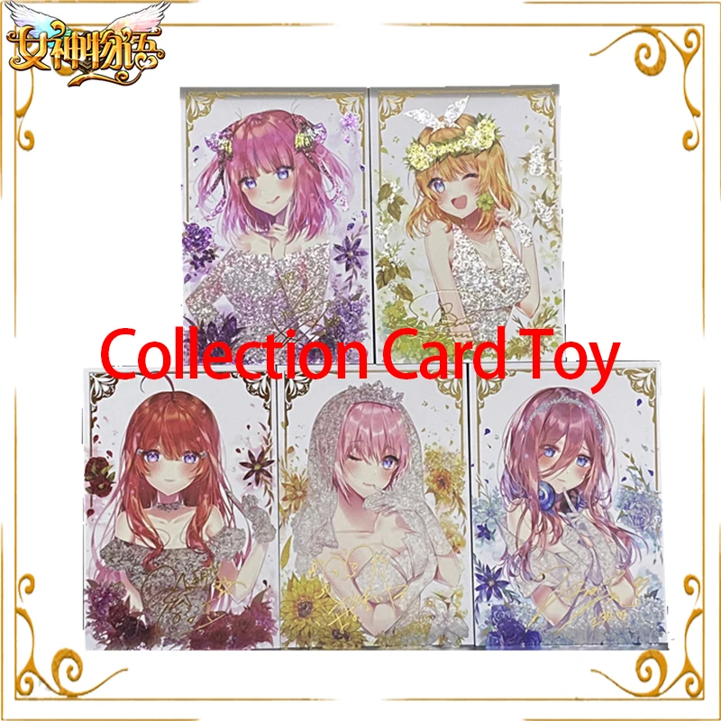 

Goddess Story hr Cards The Quintessential Quintuplets Ichika Nino Anime Figure Bronzing Game Collection Card Toy Birthday Gift