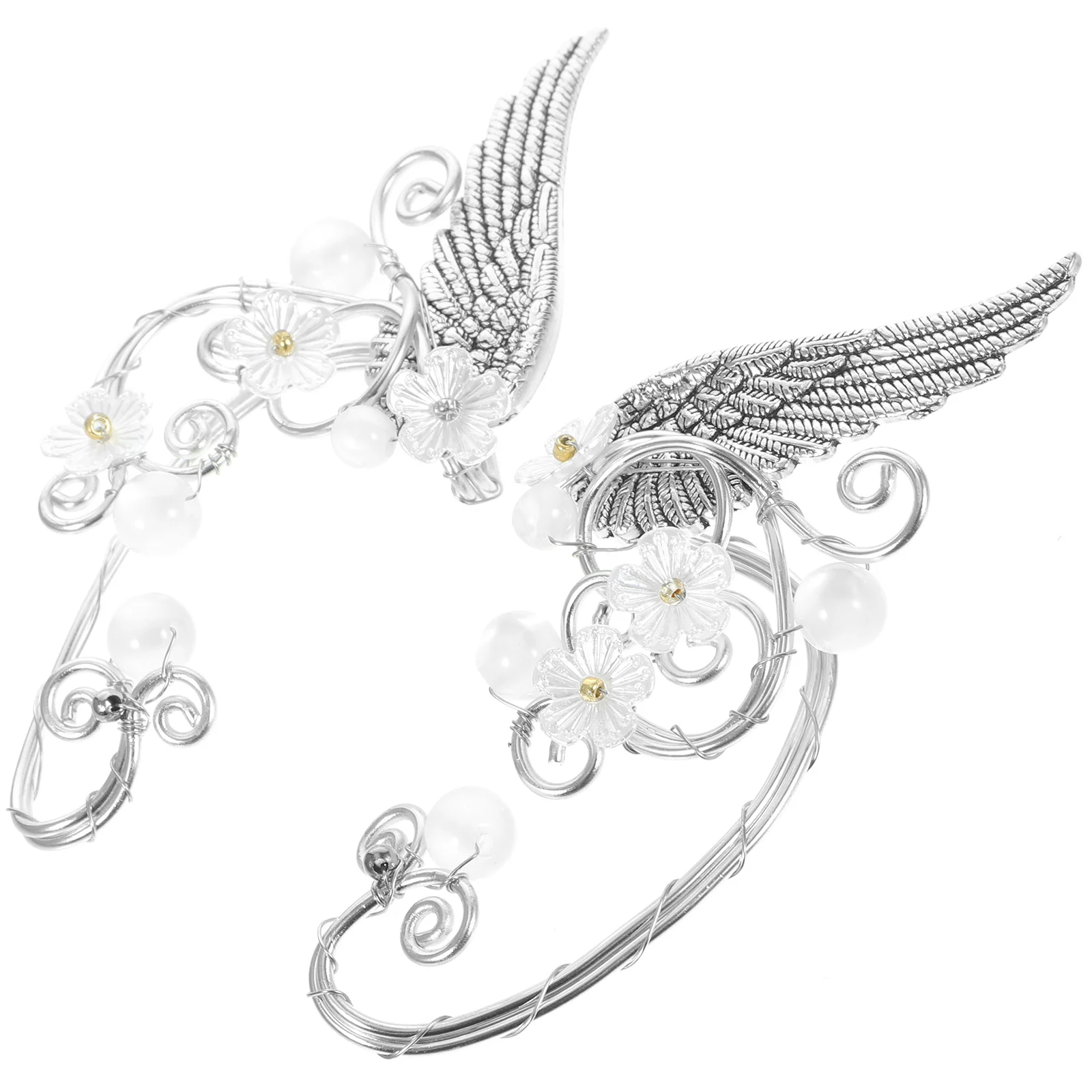 

1 Pair Fairy Ear Cuffs Non Pierced Earrings for Women Ear Clip Ear Clips Earrings Girl Ear Cuffs