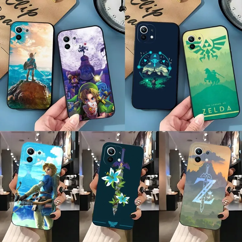 Game The Legend Of Zeldas Phone Case For Xiaomi Note 10Pro POCOF3 X3 GT M3 X4Pro Redmi Note 11 11T 11s 10 Pro Plus X3Pro NFC
