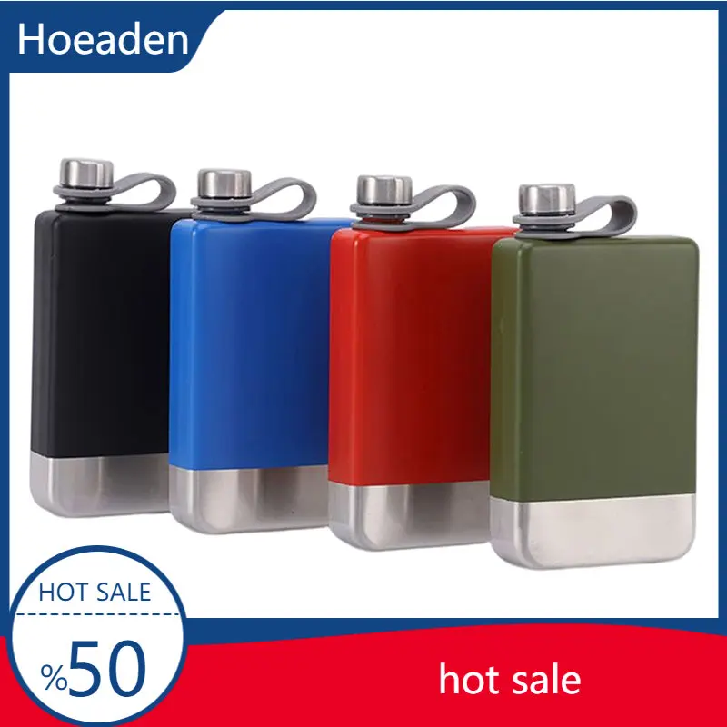 

Premium Hip Flask for Whiskey 9 Oz Stainless Steel Hip Flask with Funnel Leakproof Camping Whiskey Flask