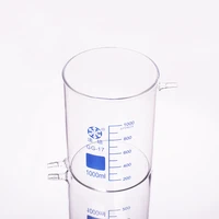 fapei beaker in low form with upper and bottom side tubewithout spoutcapacity 1000mlbeaker with tubuleslaboratory beaker