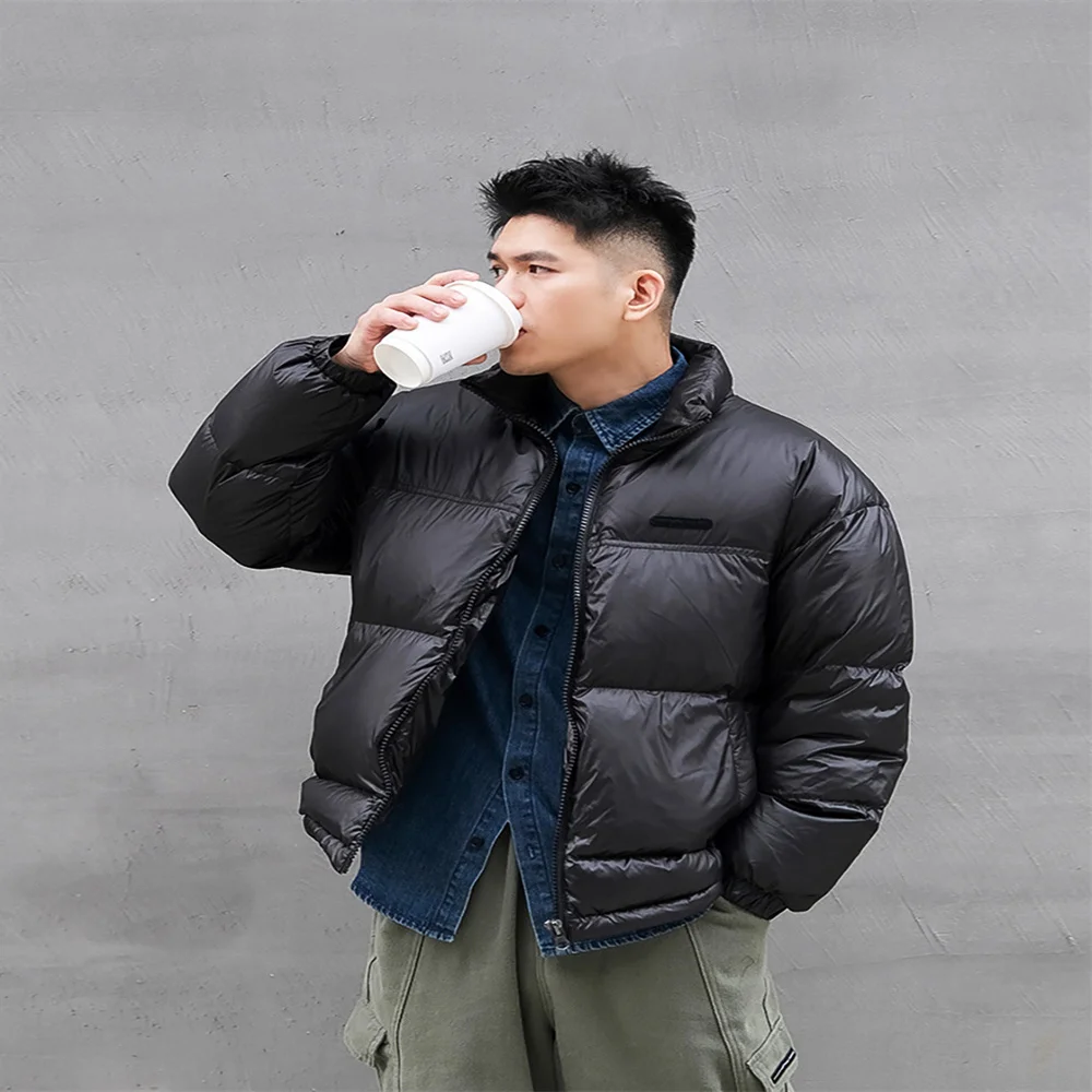 

Winter youth Korean version of loose padded jacket male and female couples padded jacket casual short padded padded jacket bread