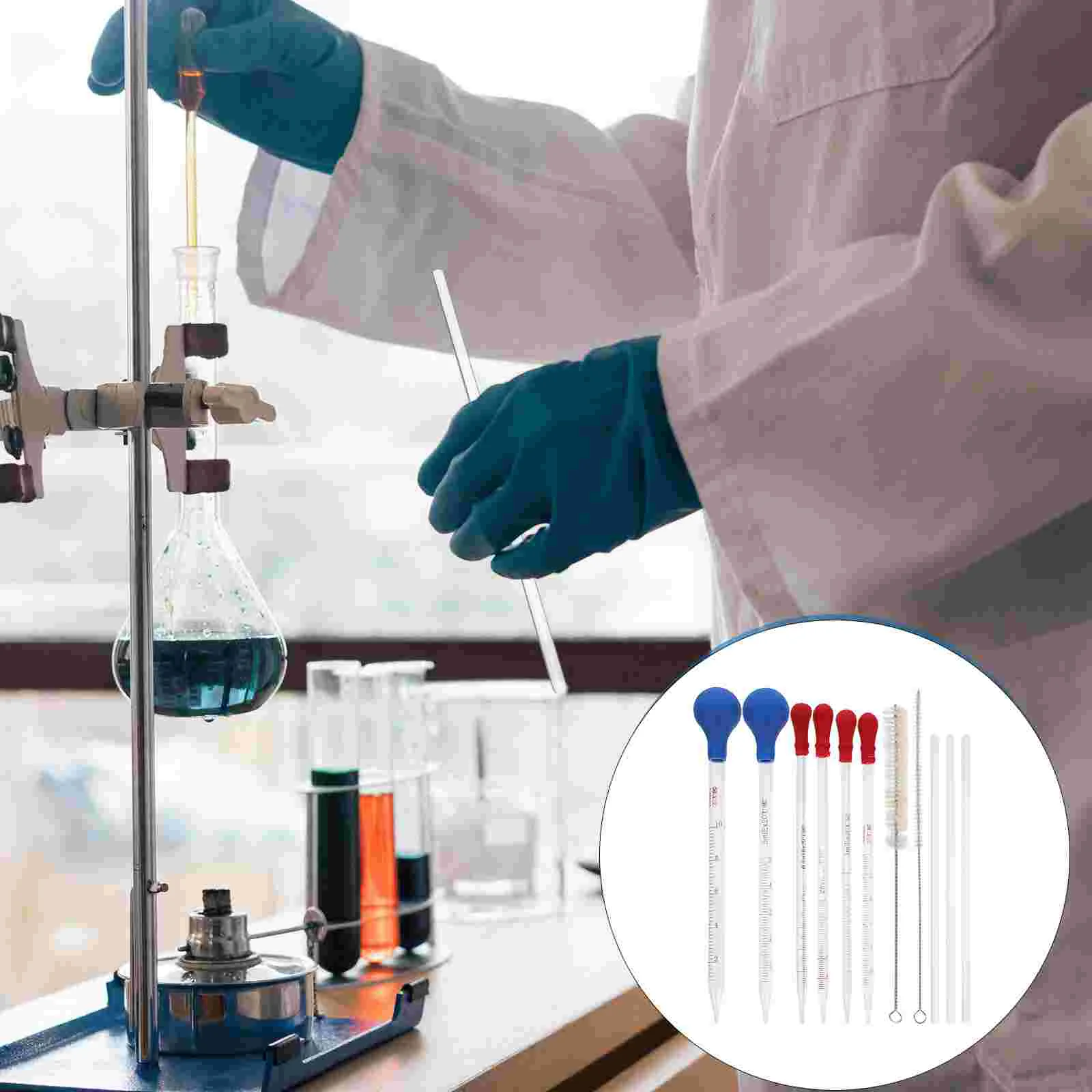 

Стеклянные градиентные капельницы, многостеклянные капельницы, весы, резиновая крышка, капельница для фотомагазина, школьный магазин