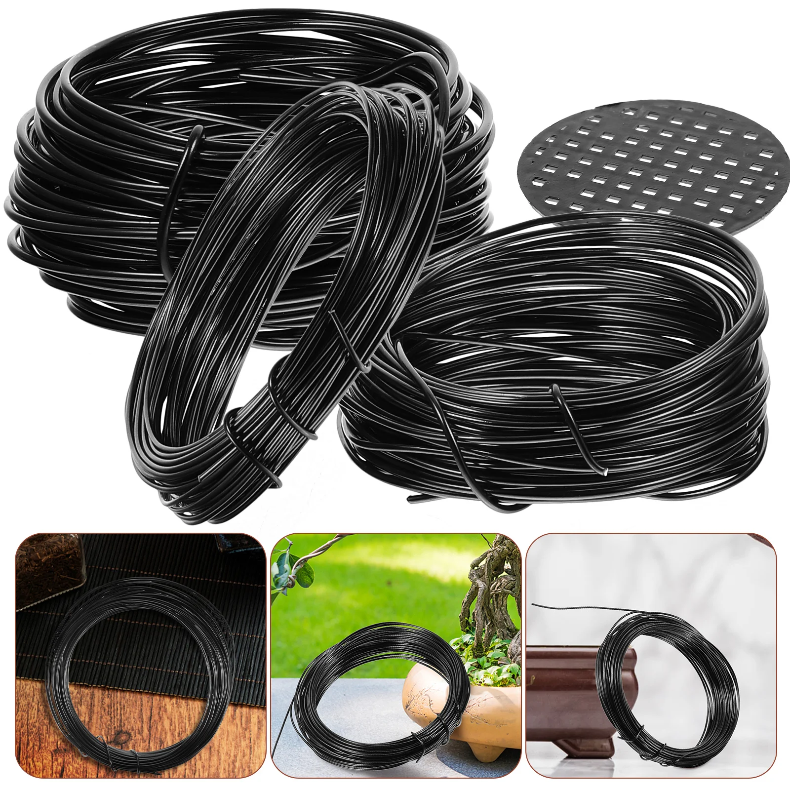 

Aluminum Wire Set Climbing Frame Gardening Bonsai Wires DIY Green Suit Tree Training Weaving Kit Supplies Manual