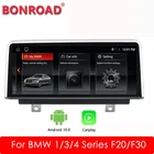 Автомобильный мультимедийный экран CarPlay, экран 10,25 дюймов на Android 10,0 для BMW Series 1, 2, 3, 4, F20, F21, F22, F30, F31, F32, F33, F34, F36