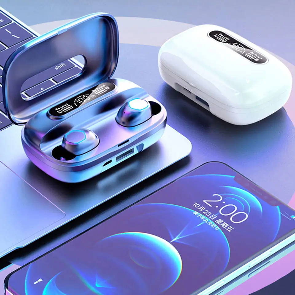 TWS-стереонаушники M9 с поддержкой Bluetooth 5 2 и игровой гарнитурой |