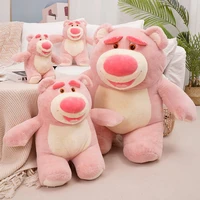 disney pink lotso bear plush toys cartoon characters in disney animated movies toy story 3 soft kids doll for children gift