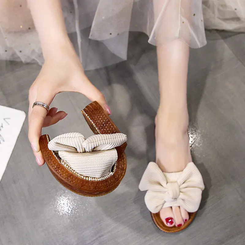 

Ladies Sandals Casual Summer Sandals Flat Shoes Ladies Summer Shoes Ladies Slippers Beach Slippers Women Fashion