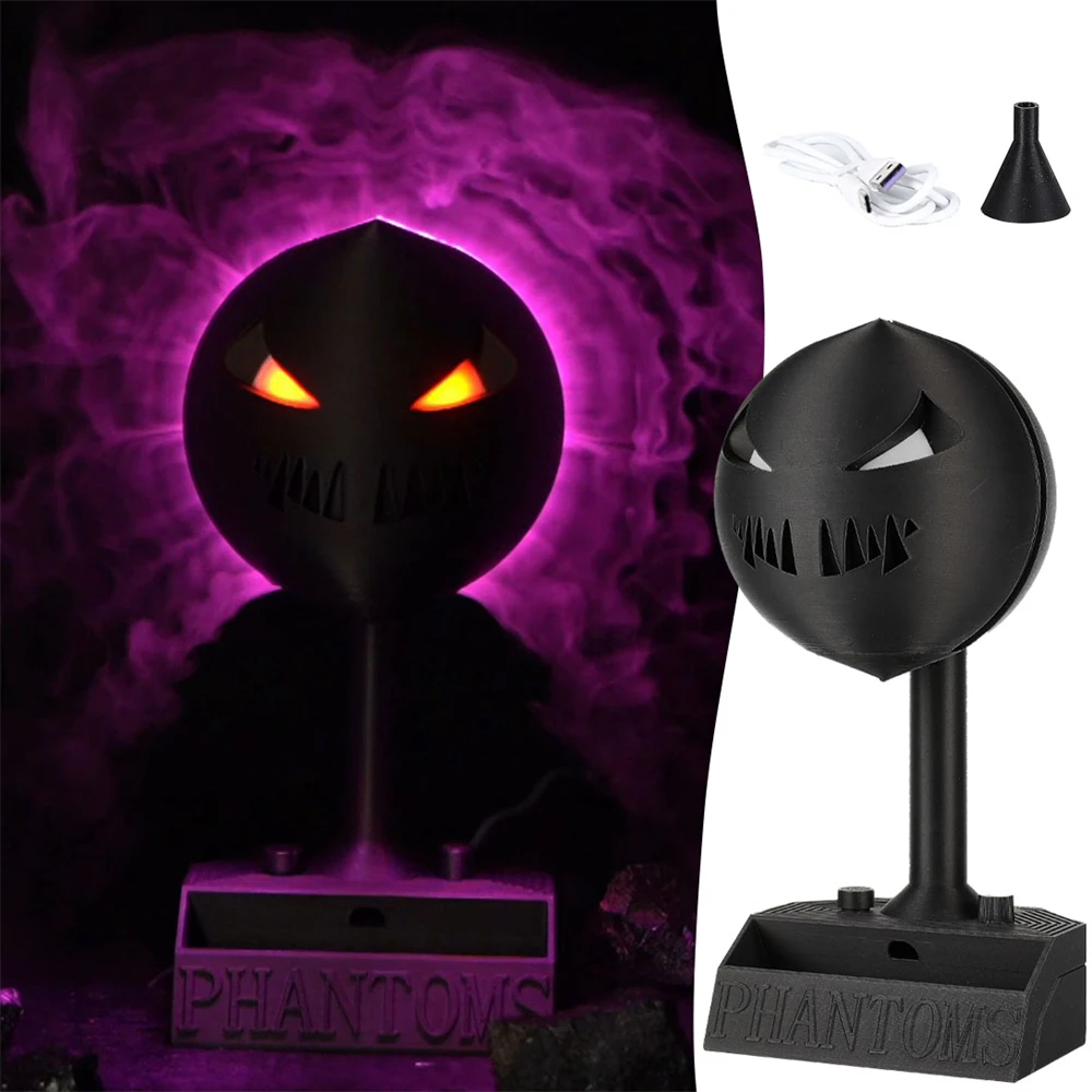 3D печать привидение увлажнитель USB зарядка Карманный Монстр призрак атомайзер Elf