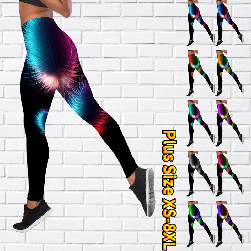 

2023 Women's Sports Yoga Tights Women's Seamless Fitness Suit Fitness Pants High Elastic High Waist Push-up Training Tights