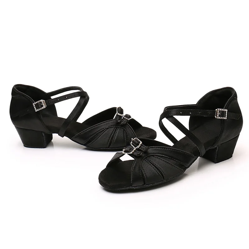 Girls Dance-Shoes Ballroom Children Latin Dance Shoes Soft  Women Ladies Girls Tango Jazz Dance Shoes Salsa Sandal Dropshipping