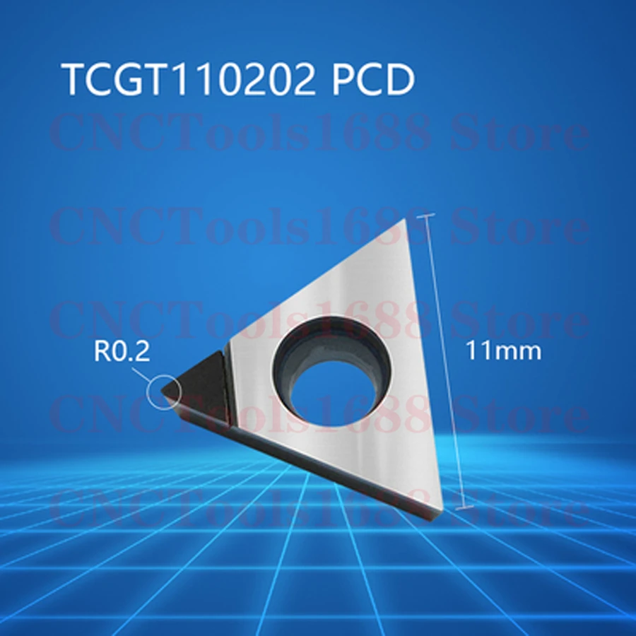 

Вставки PCD TCGT090202 TCGT090204 TCGT110202 TCGT110204 TCGT110208 TCGT16T302 TCGT16T304 TCGT16T308 PCD
