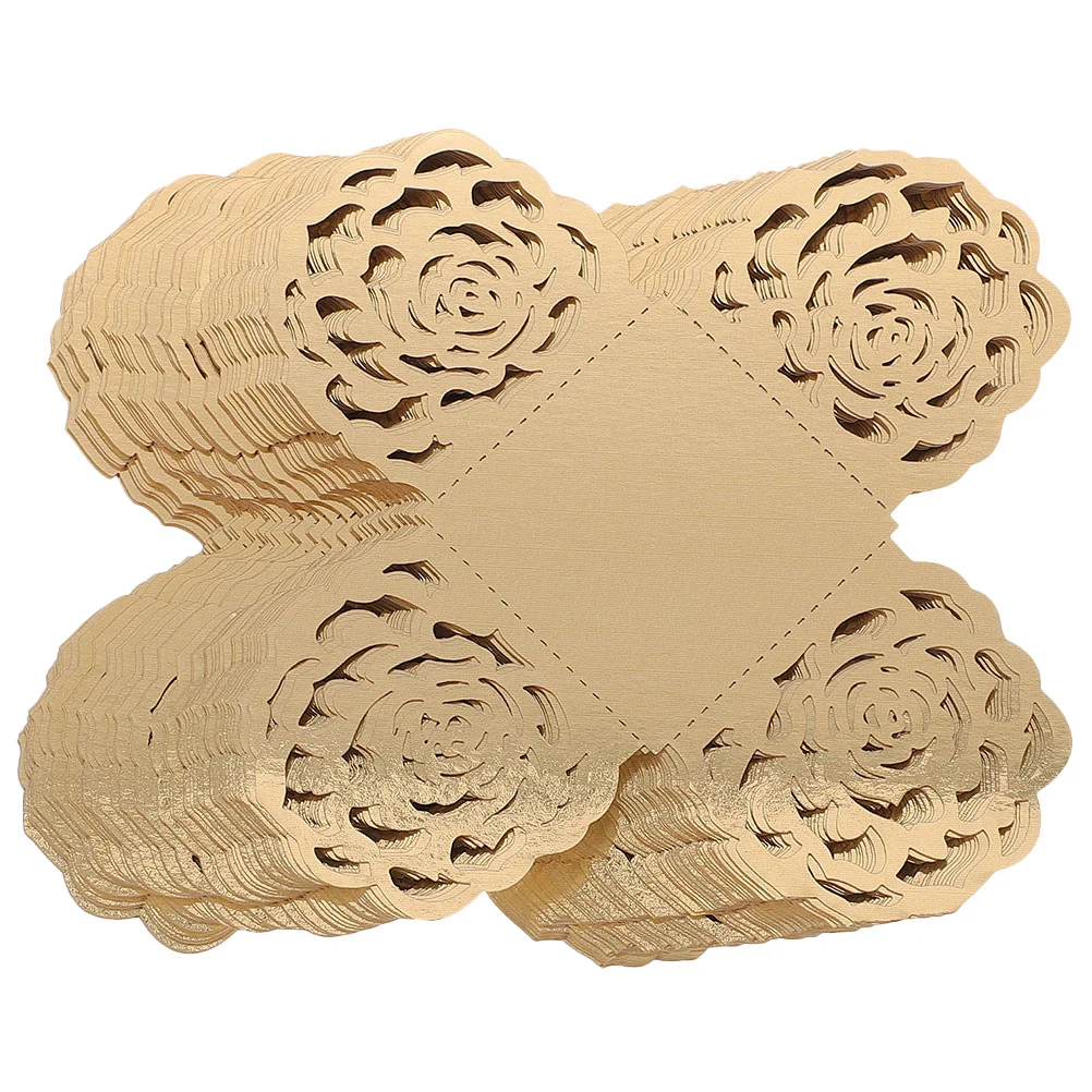 

100 шт., бумажные обертки для упаковки шоколада