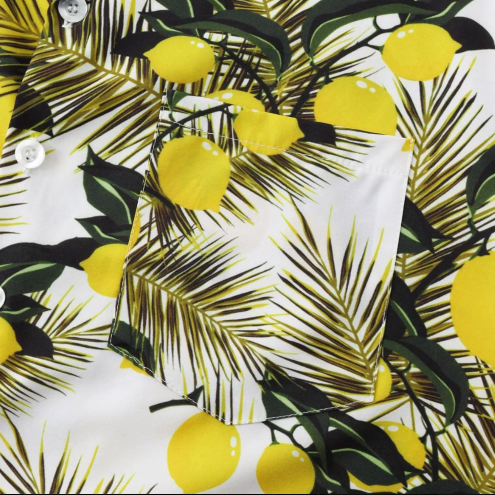 Летняя мужская рубашка Высококачественная дышащая гавайская Весенняя