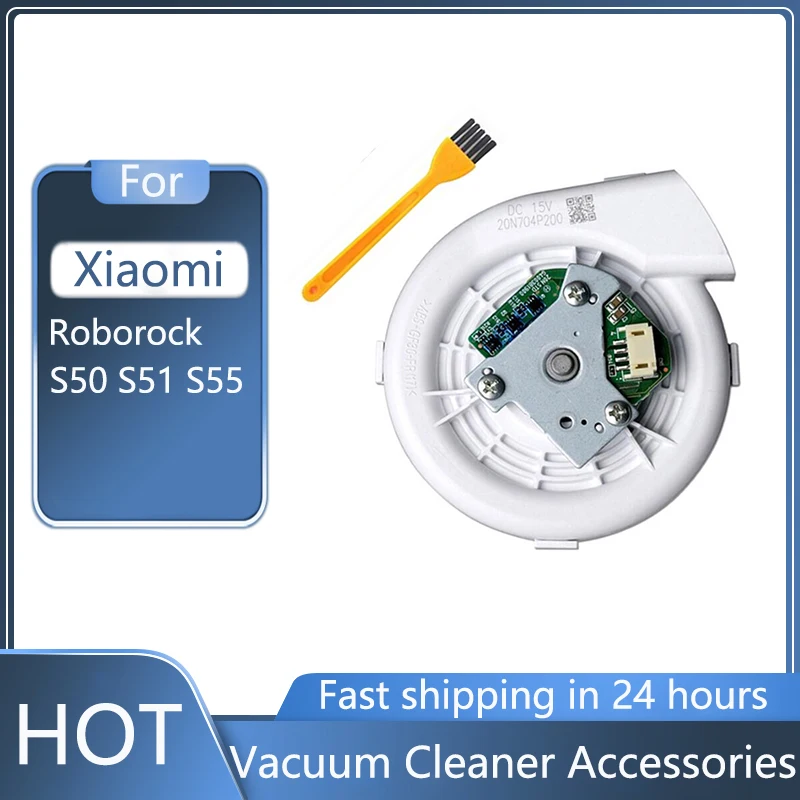 

1pcs New Fan Motor for XIAOMI Roborock S50 S51 S55 Robot Vacuum Cleaner Spare Parts