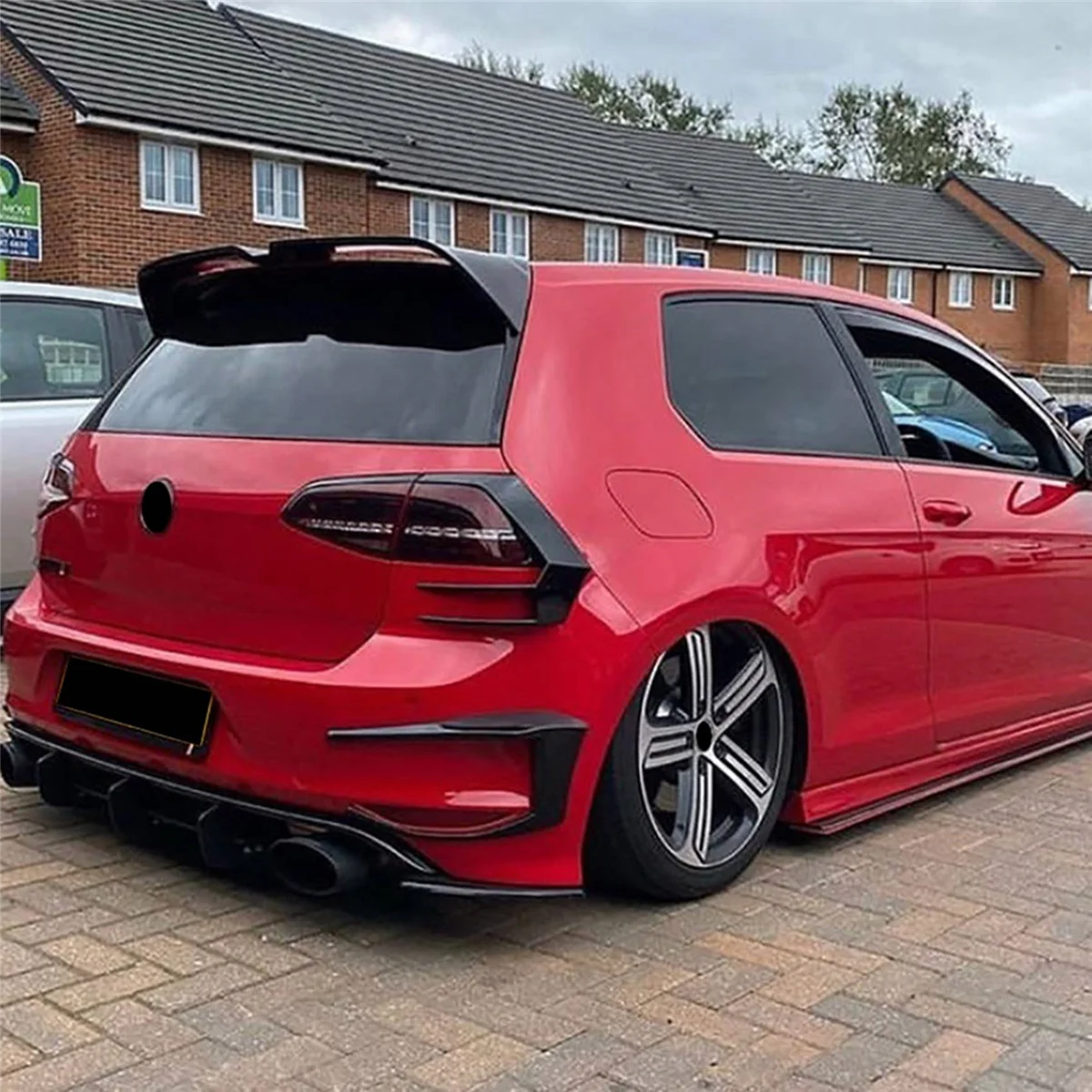 Задняя крышка автомобиля задняя заднего фонаря для Golf 7 2012-2015 R400