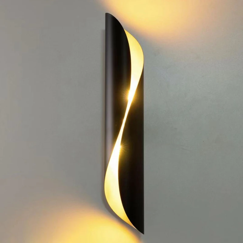 

Modern LED Wall Lamps Bedroom Living Room Aluminum Wall Light Indoor Wall Sconce Porch Wall Mounted Lighting Fixtures