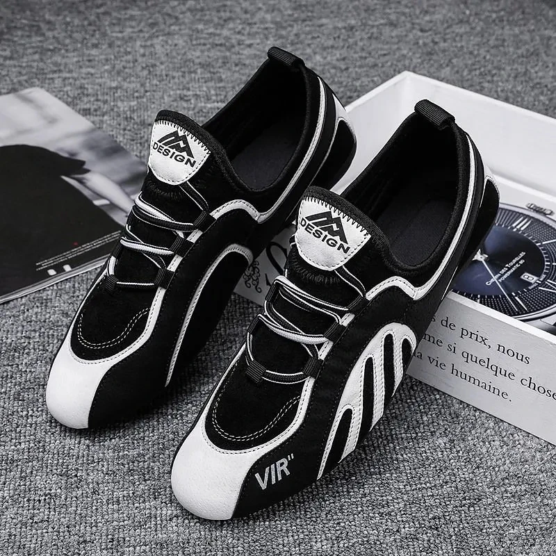 

2022 Summer Men'S Shoes Doudou Shoes Comfortable Casual Breathable Slip-On Shoes Spring And Autumn Running Shoes Driving Shoes