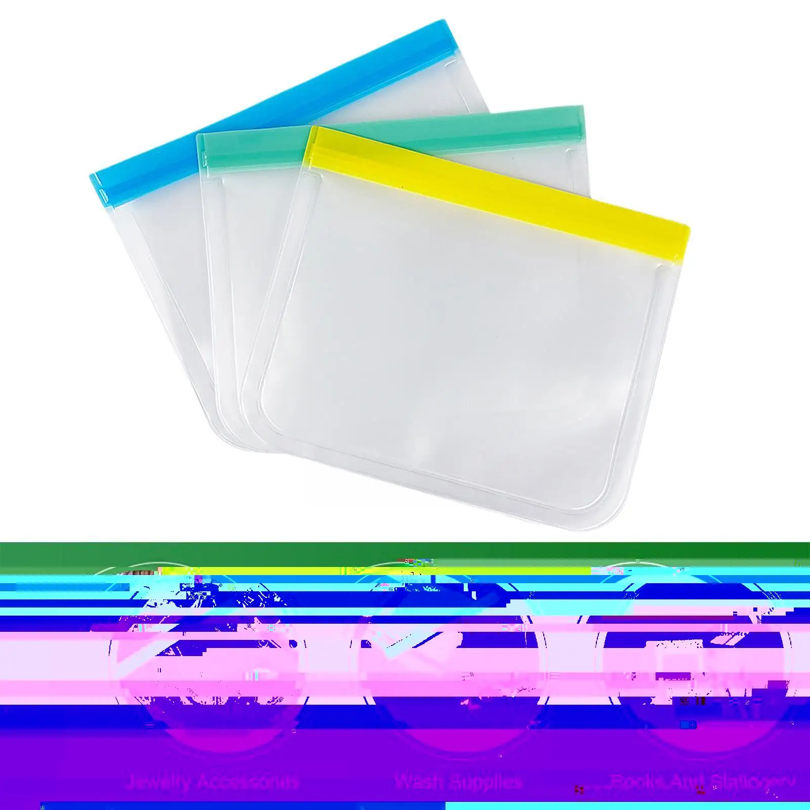

1pc Silicone Food Bag Reusable Peva Fruit Bags Bags -keeping Bags Leakproof Freezer Silicone Kitchen C6p9