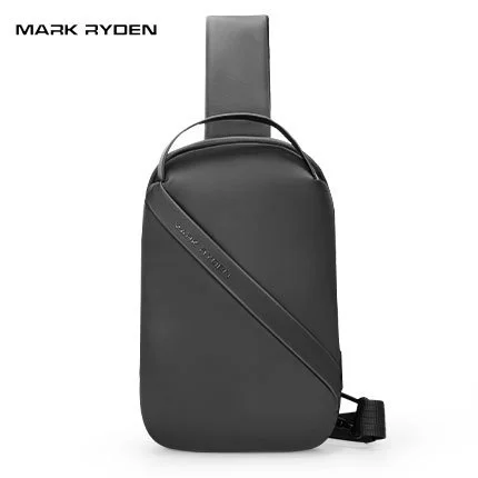 

Men Bag Oxford Sling bag 7.9 inch Male Chest Crossbody For Man Moto Biker Shoulder s Black New Fashion