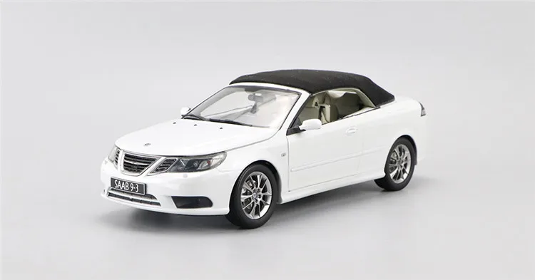

Original Factory 1:18 For Saab 9-3 Convertible Simulation Limited Edition Resin Metal Static Car Model Toys Gift