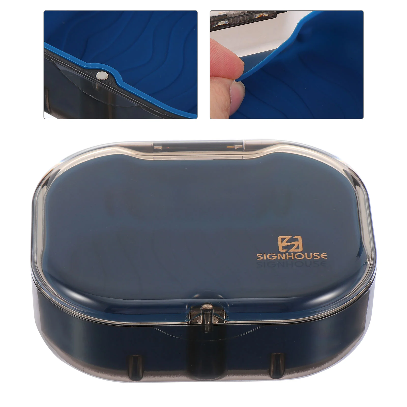 

1Pc Retainer Case Gum Retainer Container Travel Storage Box Oral Care Case