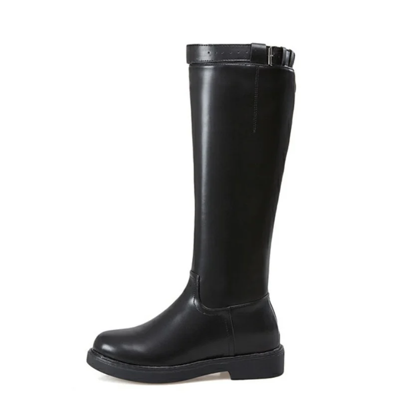 

Comemore Women's Fashion Rain Boots Chelsea Waterproof Knee-high Knight Boot Female Water Winter Warm Shoes Non-slip Autumn 2021